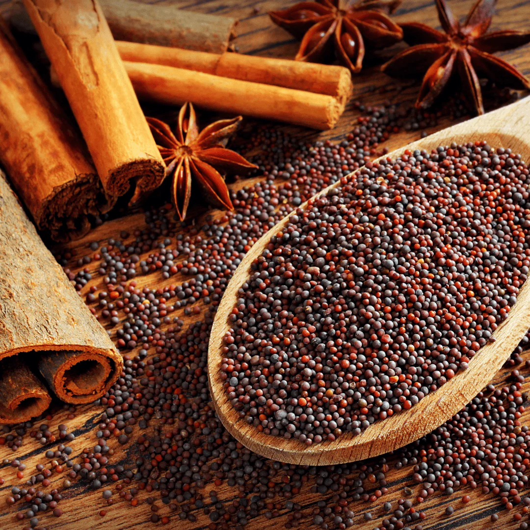 Mustard seeds